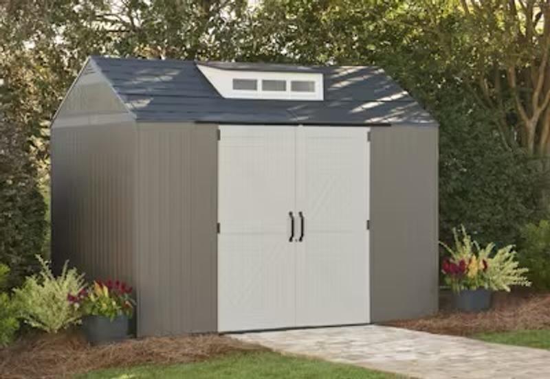 Rubbermaid 10-ft x 7-ft Multiple colors/finishes Gable Roof