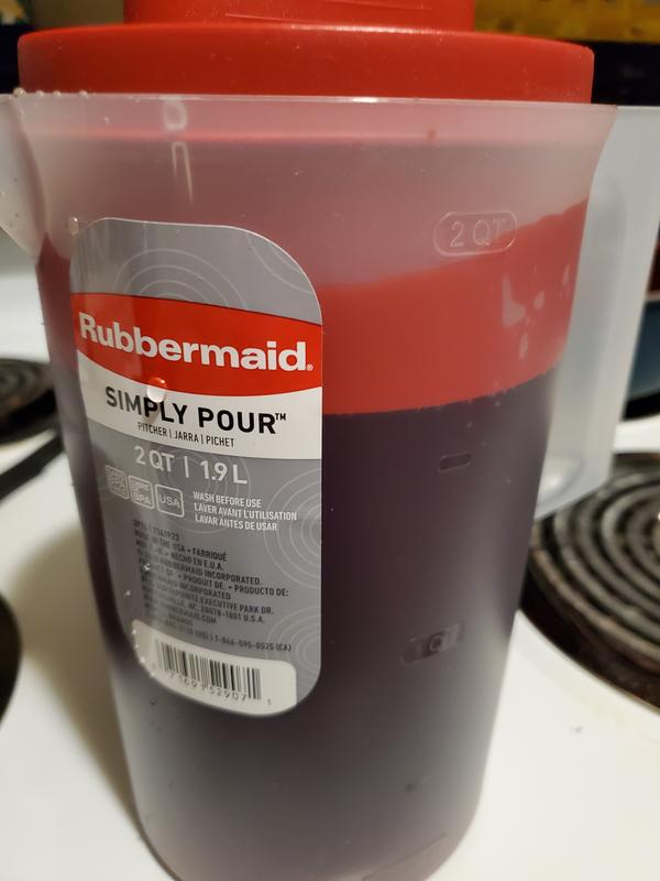 Rubbermaid® Ice Blue Simply Pour Pitcher, 1 gal - Kroger