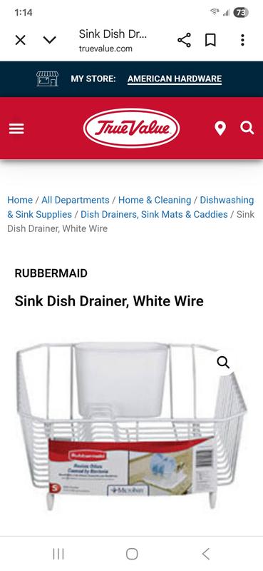 Rubbermaid Disinfectant Rubbermaid Dish Rack White Sink Dish