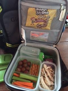 Preschool lunch in pottery barn mackenzie classic lunch bag.