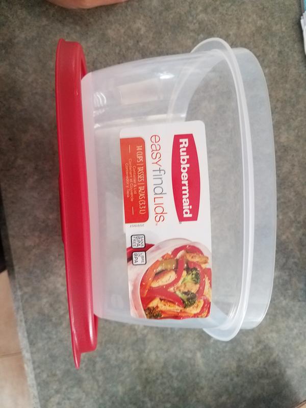 Rubbermaid Easy Find Lid Square 14C
