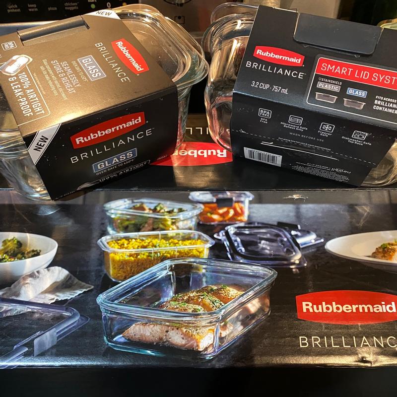 Keep Life Easy with Rubbermaid Brilliance Shatterproof Food