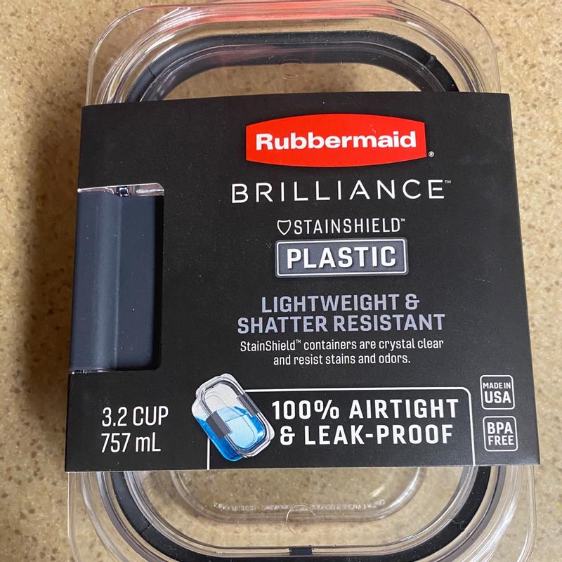 Rubbermaid Takealongs Rectangle 4.0C 6PK