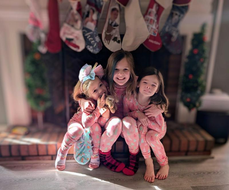 Customer photo for "Ruffle Long Sleeve Pajama Set"
