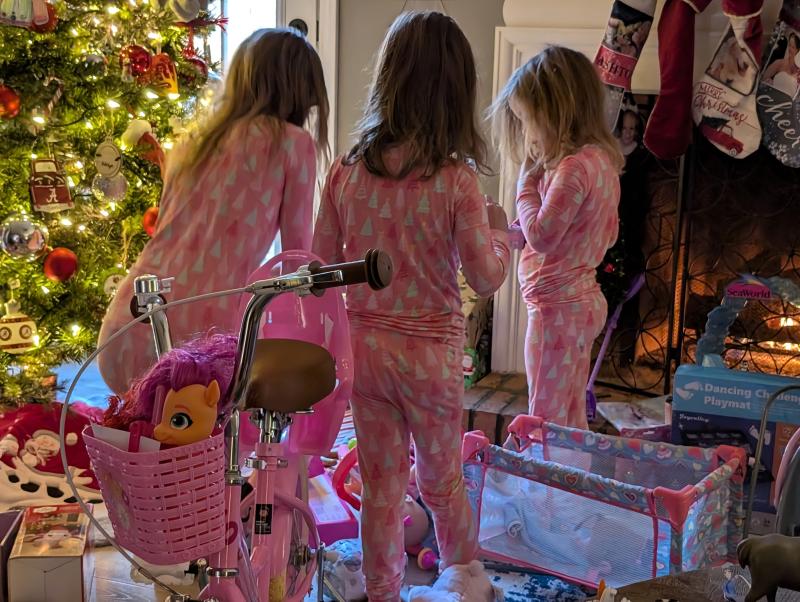 Customer photo for "Ruffle Long Sleeve Pajama Set"