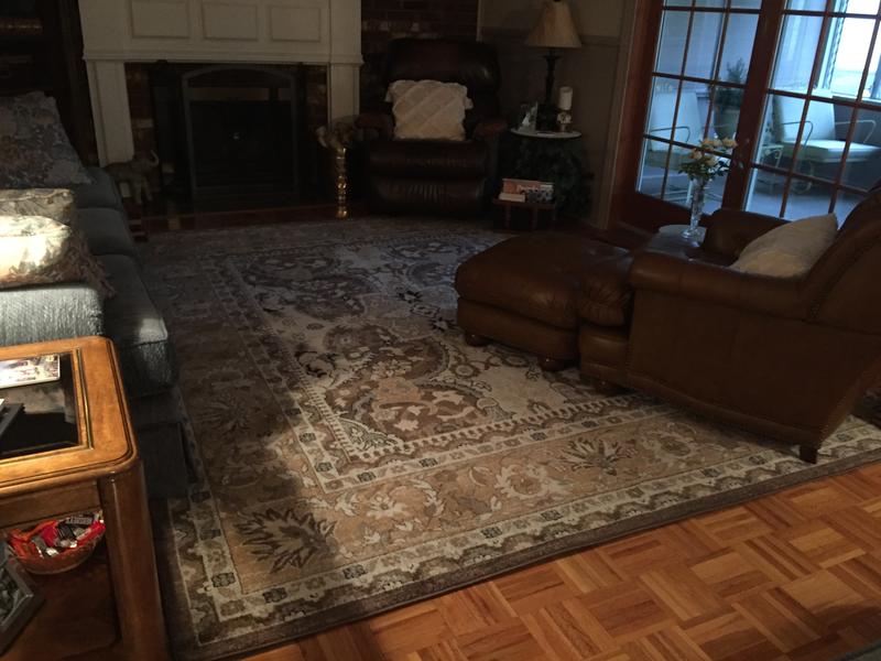 My new rug so happy with it !!  I think it looks great .