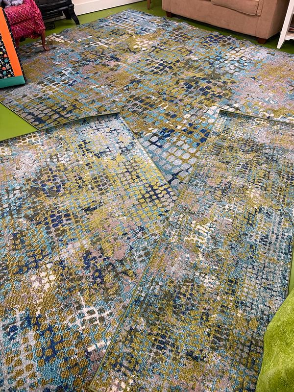I like them, but not three different prints....website should say SCALE CHANGES==three rugs, and they don't quite go together!
