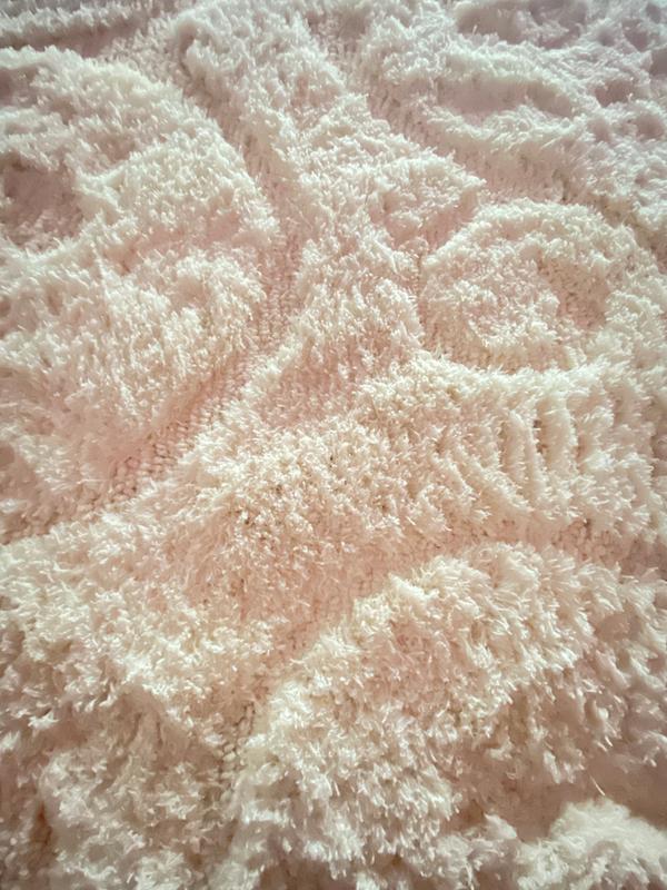 8' x 10' Botanical Shag Rug