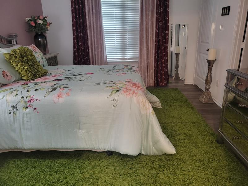 Gorgeous Grass Green Rug!