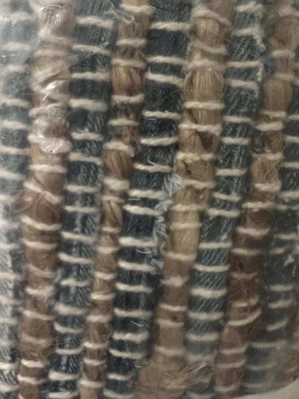 In plastic, sending back.