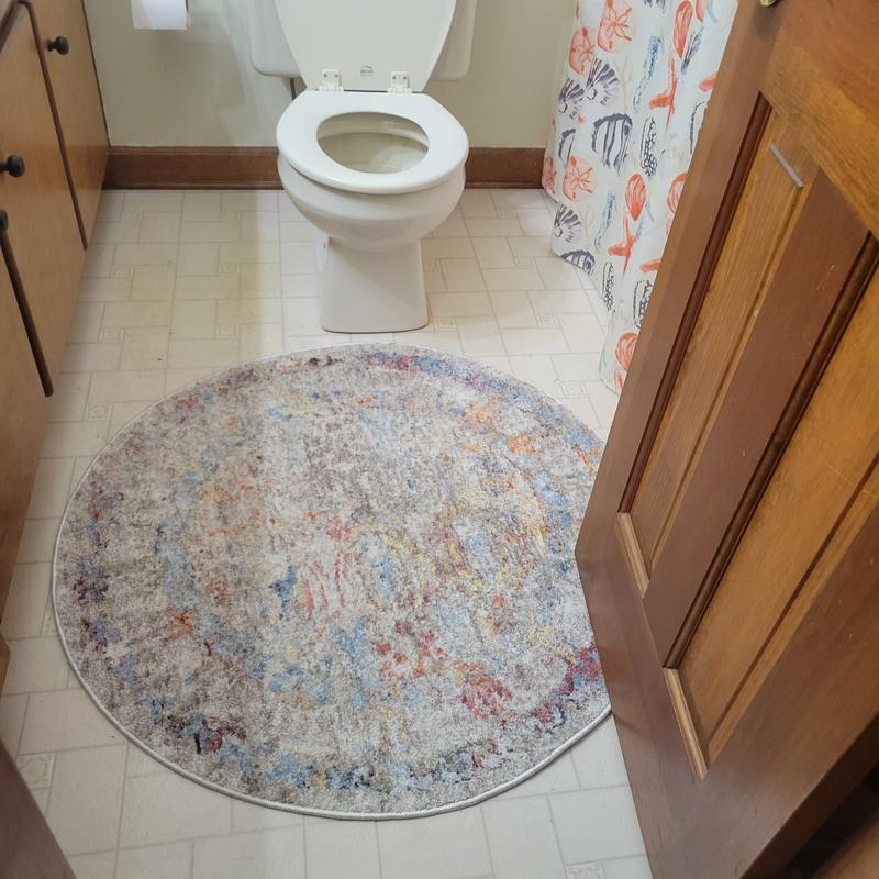 3' x 3' multi. I love it!