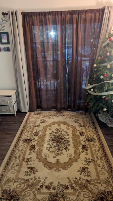 Perfect for my apartment makes it feel luxuriously cozy :).