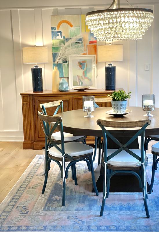 Whitney rug in French Blue