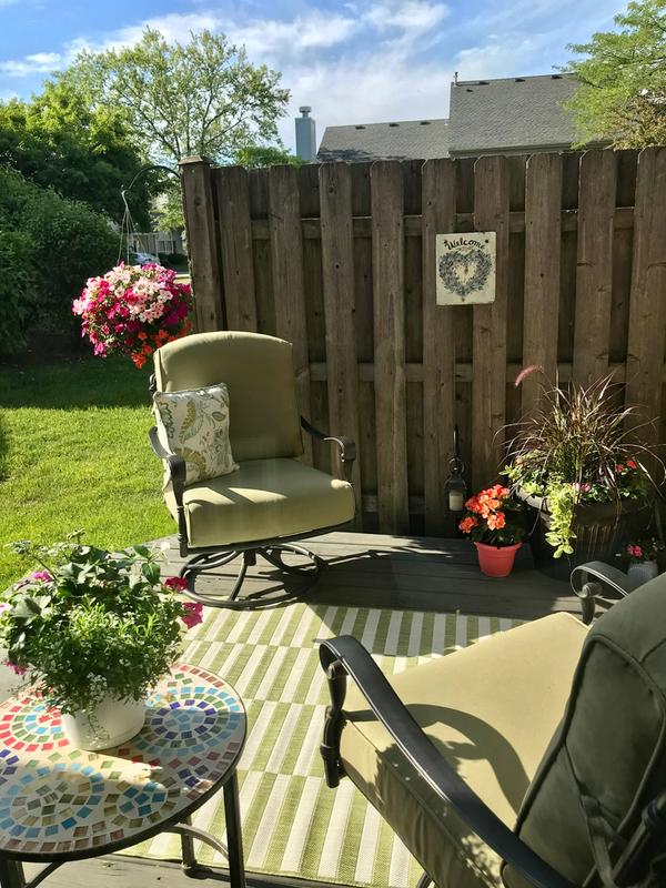 Bayshore Home Outdoor Banded Striped 8' x 11'4