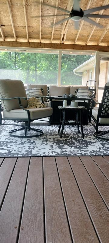 Indoor/outdoor Deck and runner