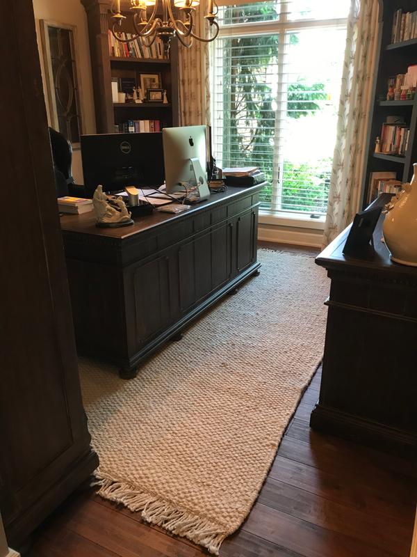 9' x 12' 2  Hand Woven Chunky Jute Rug