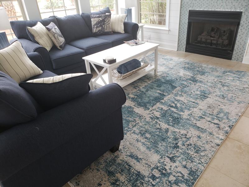 Our coastal family room