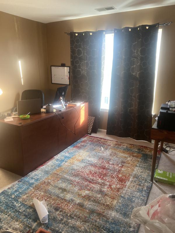 My office isn’t the best but this rug makes it so much better