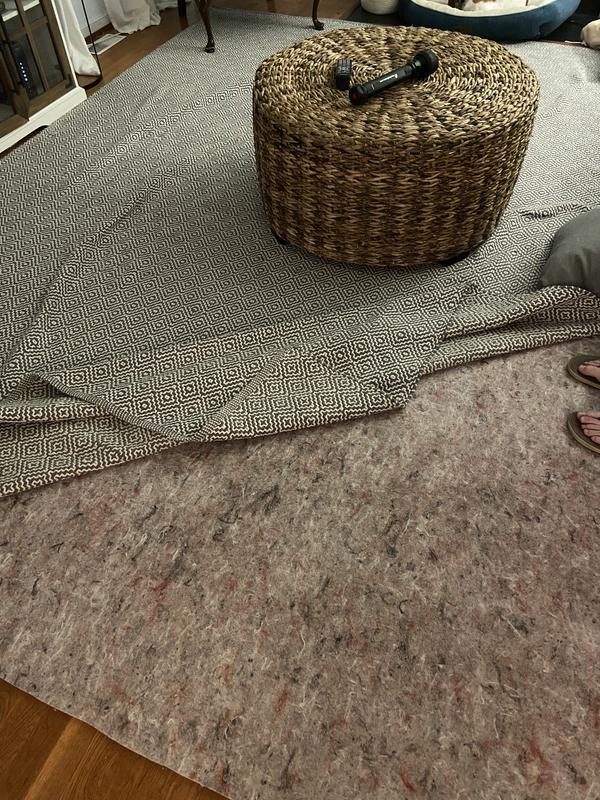 This happens every time my dog or kids run across the room.