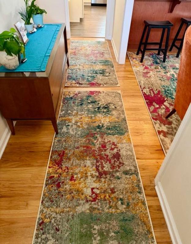 nuLOOM Monet Modern Abstract Area Rug in the Rugs department at Lowes.com