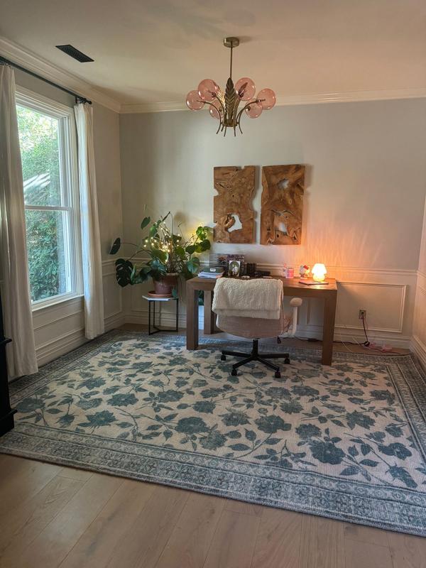 Rugs USA Padma Lakshmi Botanica Hand-Tufted Botanical Wool-Blend Rug ...