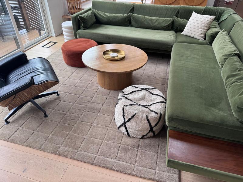 DASH & ALBERT Miva 5 x 8 Modern Geometric Rug in the Rugs department at ...
