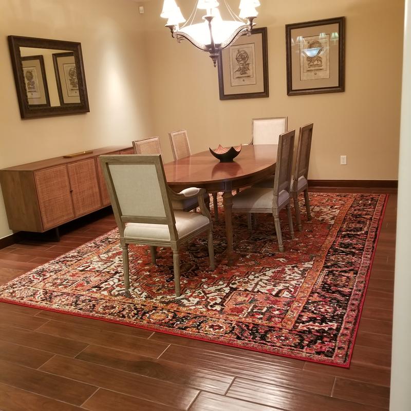 nuLOOM Indoor/Outdoor Transitional Emblem Patrice Area Rug Customer