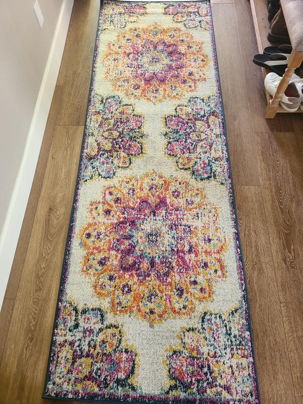 My Camera shows it more yellow than the background actually is. The background is a nice cream.