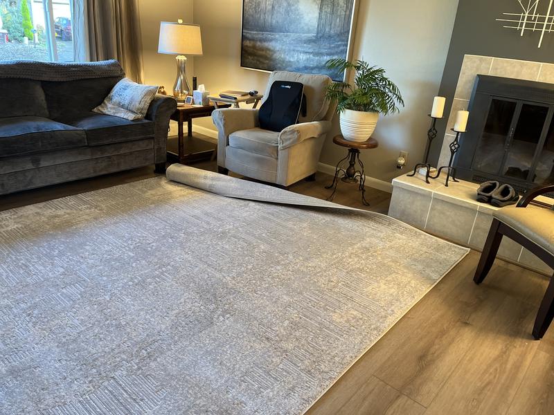 Origin 21 5 X 7 (ft) Beige Indoor Abstract Area Rug