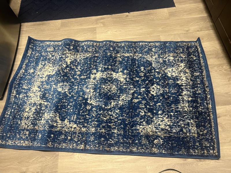 nuLOOM Bodrum 10 X 14 (ft) Blue Indoor Distressed/Overdyed nuLOOM Bodrum 10 X 14 (ft) Blue Indoor Distressed/Overdyed