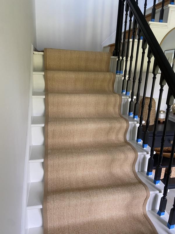 Didn’t actually install just placed over stairs to get the idea!!