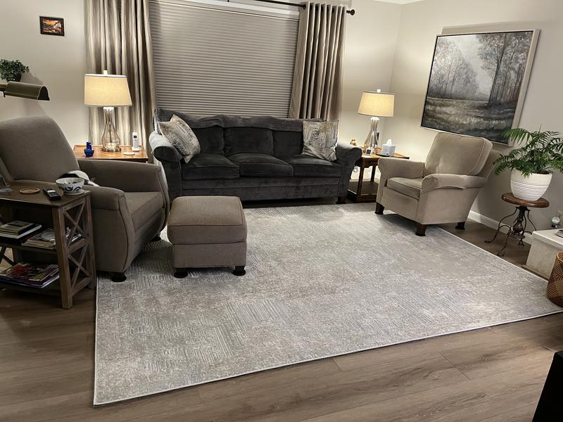 Origin 21 5 X 7 (ft) Beige Indoor Abstract Area Rug