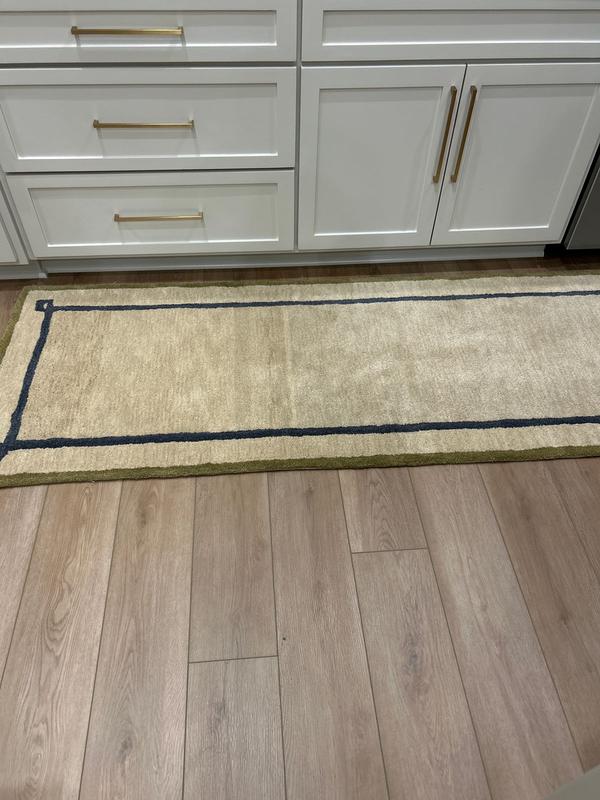 Rugs USA Nate Berkus Serge Bordered Wool Cozy Area Rug in the Rugs ...