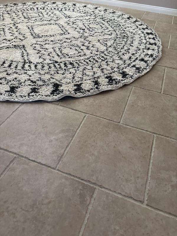 nuLOOM Diana 8 X 10 (ft) Off White Indoor Tribal Bohemian/Eclectic