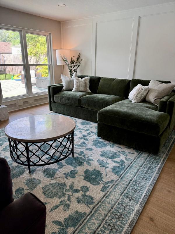 Rugs USA Padma Lakshmi Botanica Hand-Tufted Botanical Wool-Blend Rug ...