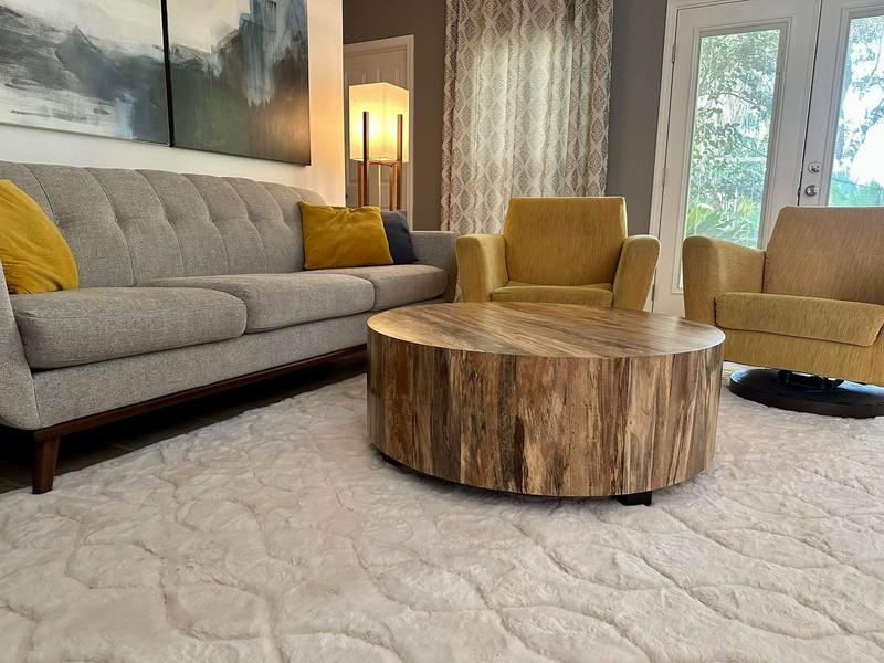Rugs USA Padma Lakshmi Rhythm Diamond Plush Cloud Washable Rug 6ft. x ...