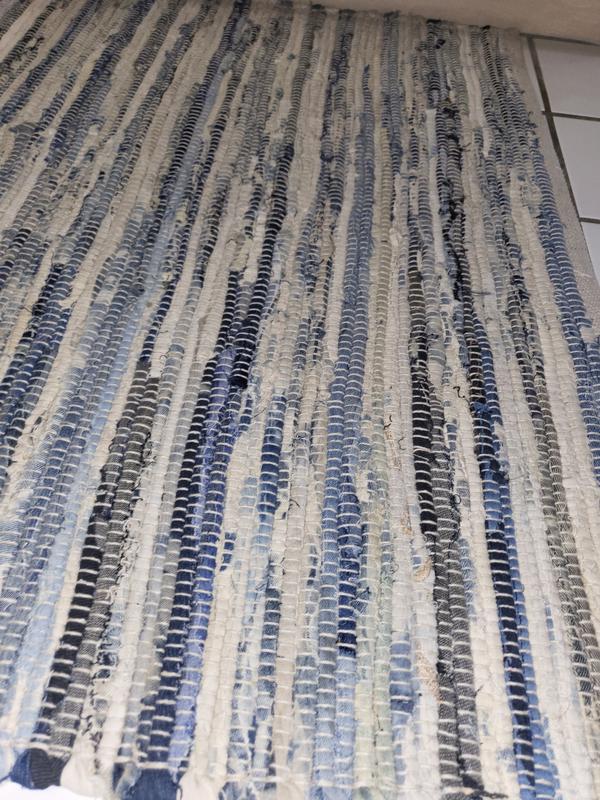 Love this multicolor rug!! Blues, cream. Beige