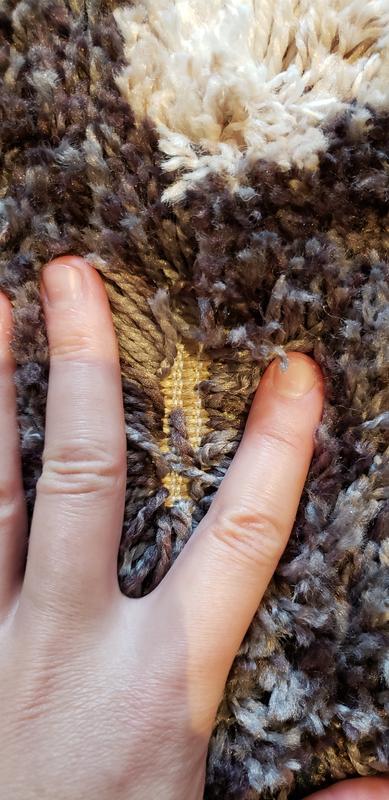 Not thickly woven at all. Lots of open space.