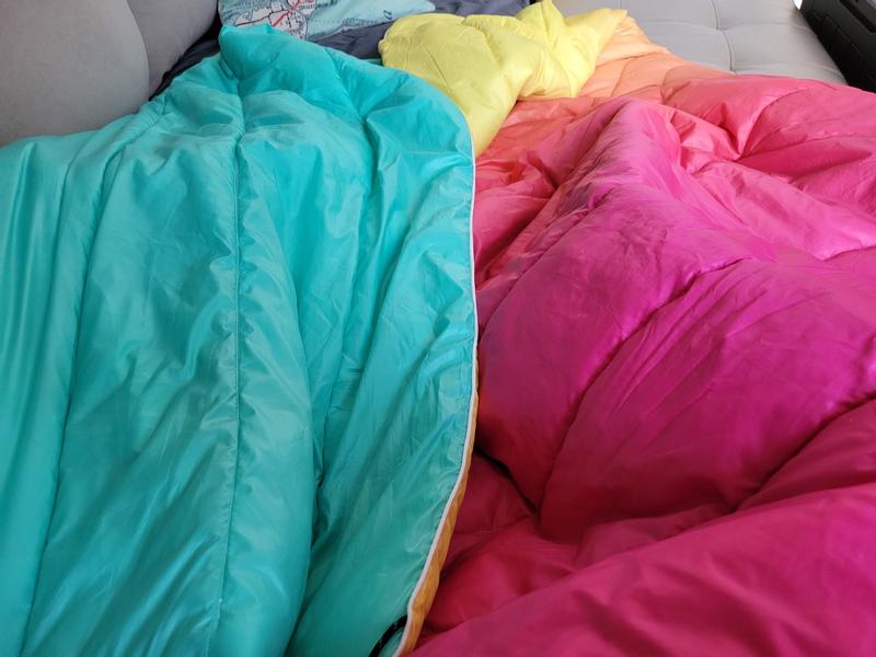 Rumpl Original Puffy 1-Person Blanket - Lemonade Fade - Accessories