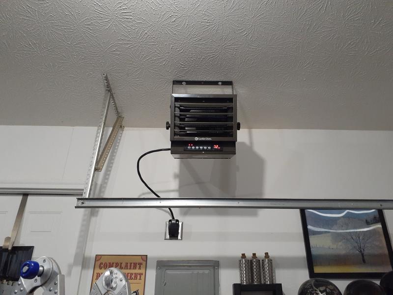 Comfort Zone 240v 7500w Garage Heater Cz230er