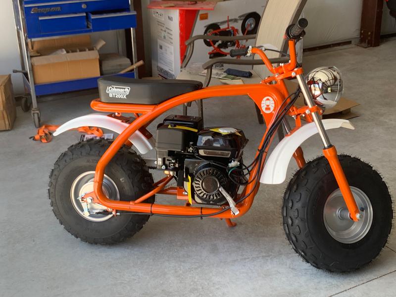 bt200x coleman mini bike