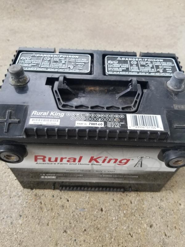 Rural King Classic Battery - 78dt-60