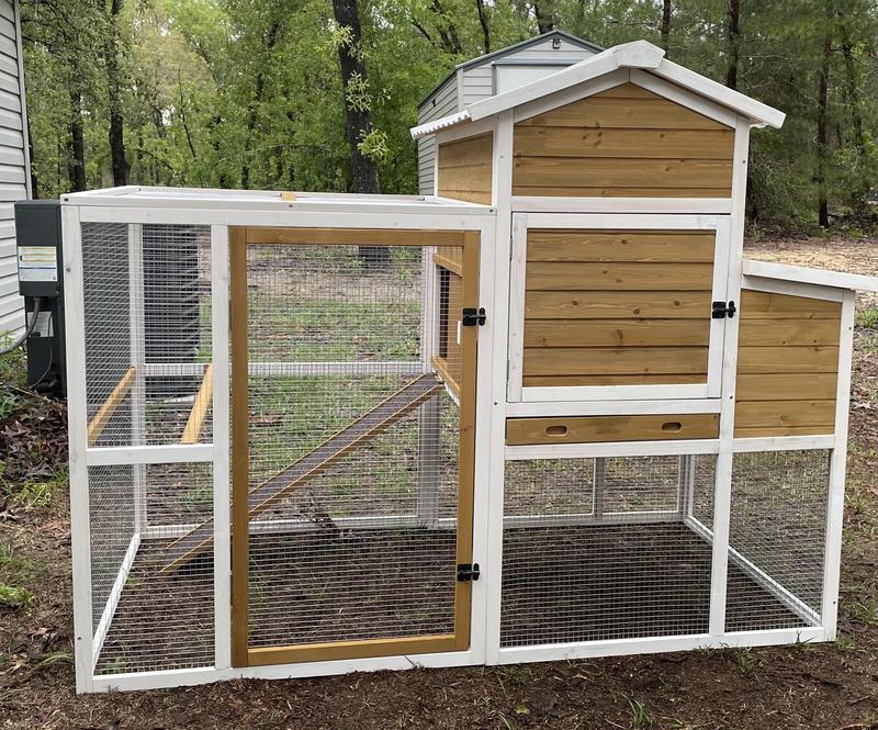 Country Road Barn Ranch Chicken Coop Pvc Roof Shw10993