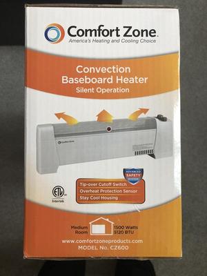 Comfort Zone Baseboard Heater - CZ600 | Rural King