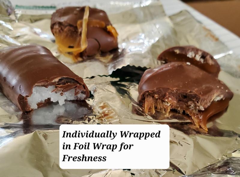 Individually Foil Wrapped for Freshness