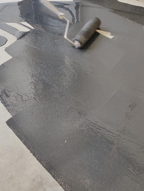 Metallic garage sales floor paint