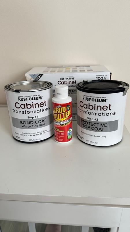 Reviews for Rust Oleum Transformations Dark Color Cabinet Kit Pg 1 The Home Depot