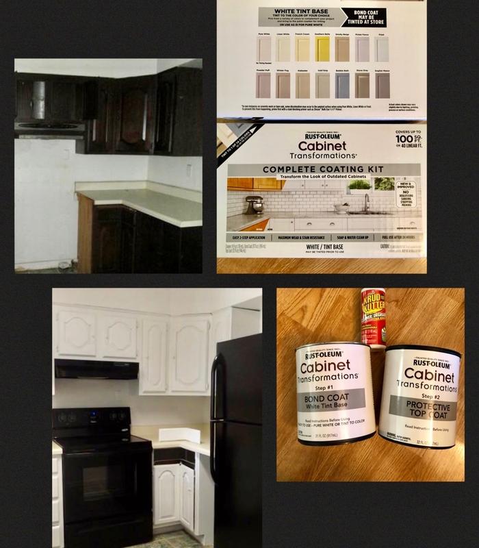 Rustoleum cabinet bond on sale coat