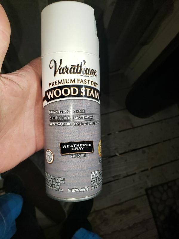 Varathane 10.75 oz Ebony Premium Fast Dry Wood Stain Spray - 385552