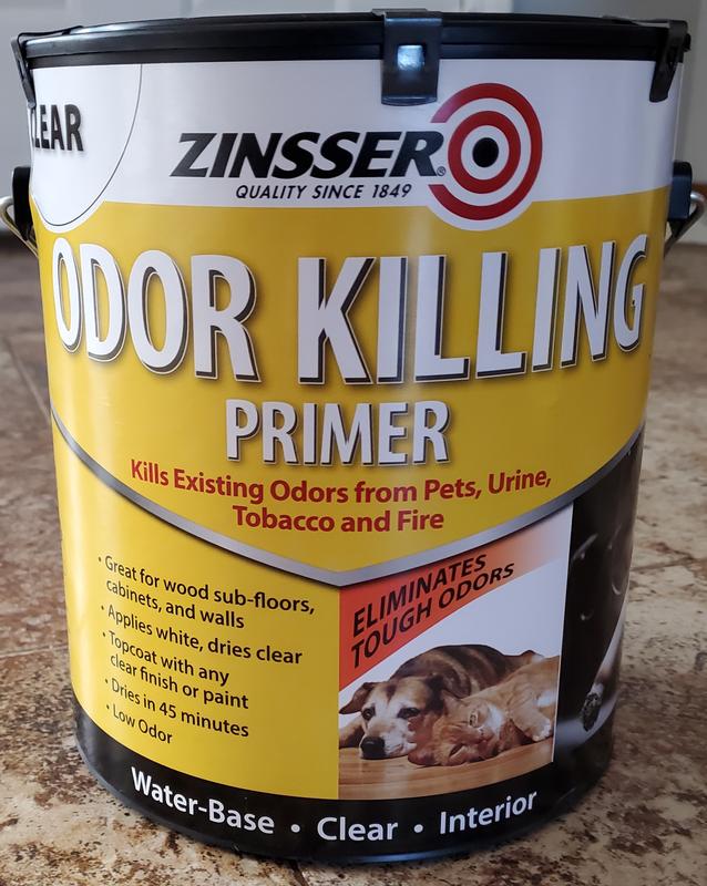 zinsser primer for cigarette smoke Rust-Oleum Zinsser Odor Killing Primer